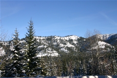 Mountains from Blewitt Pass