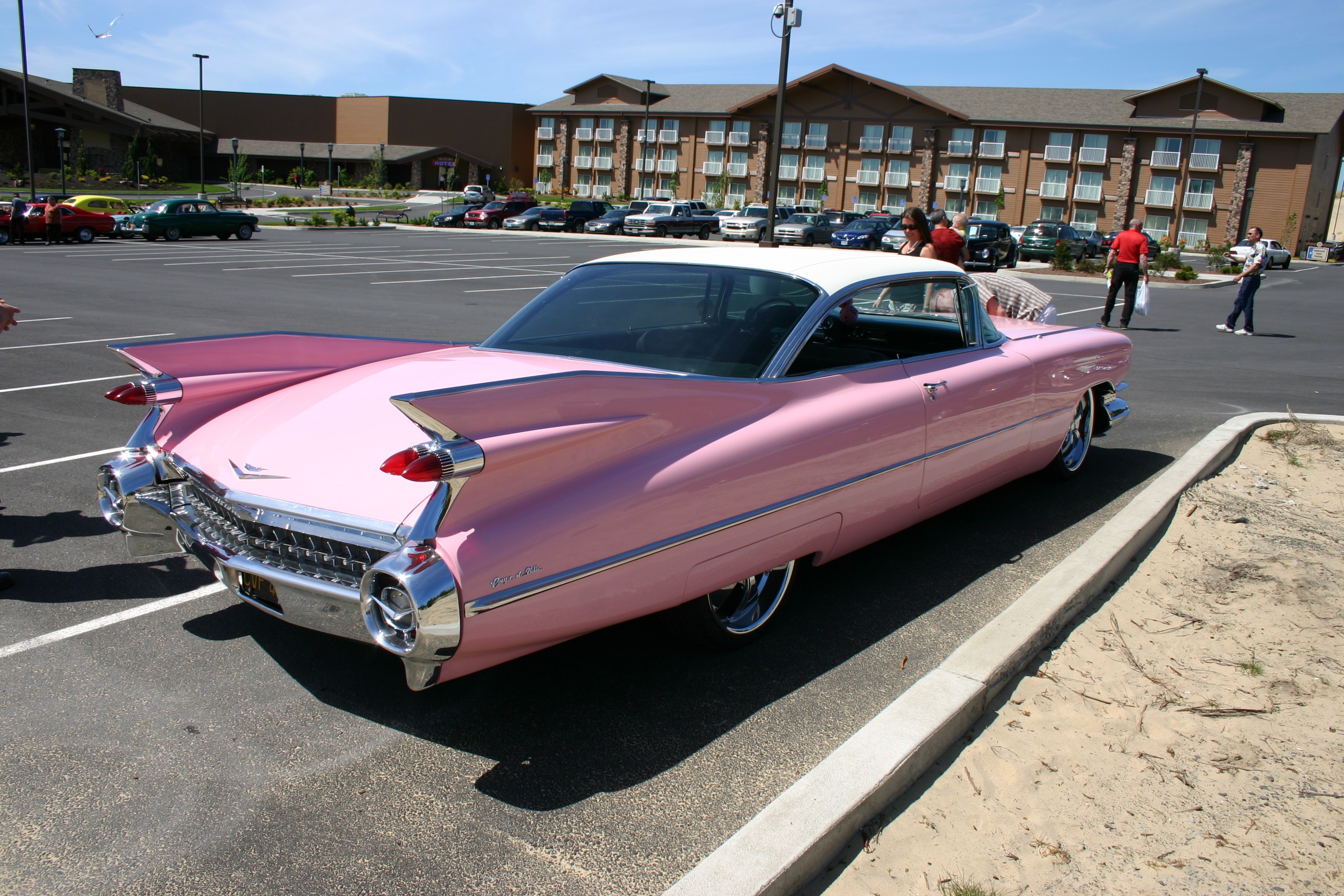 Pink Cadillac. 
