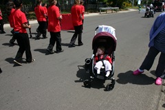 Sidney Watches the Parade