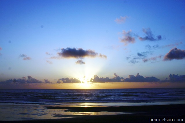 Ten minutes before sunset