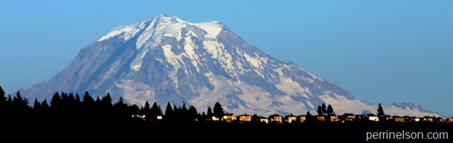 Mt. Rainier from 167 South of Pacific
