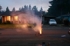A fountain display