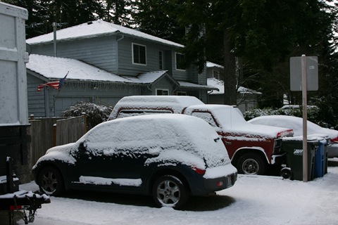 I have to go to the store today... now where's that ice scraper?