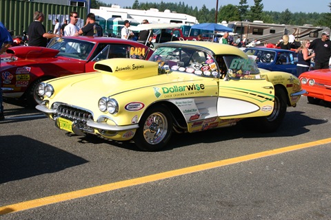 Howard Esping's 1957 Super Street Corvette