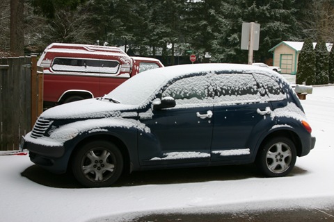 We got maybe a quarter of an inch