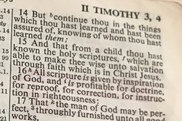 2 Timothy 3:14-17 KJV